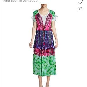 NFC boho kimono open maxi dress